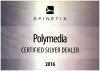 Polymedia серебряный партнер SpinetiX 2016